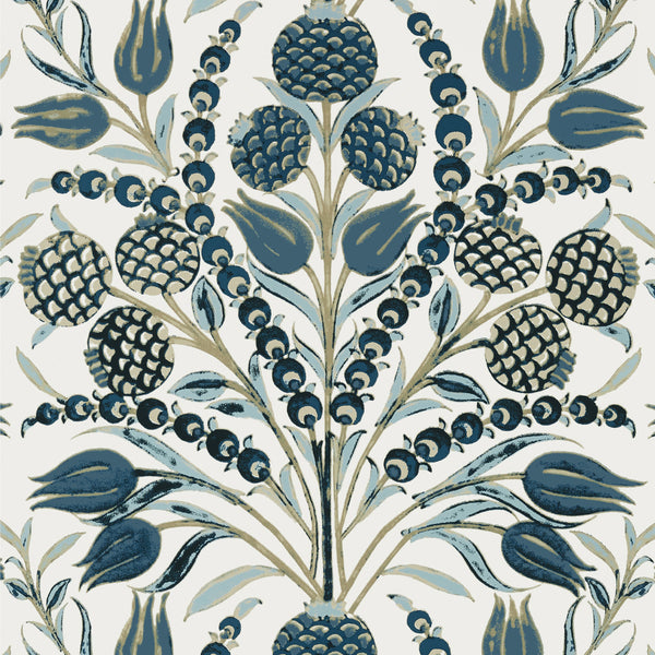 Corneila, Aqua Wallcoverings | Thibaut