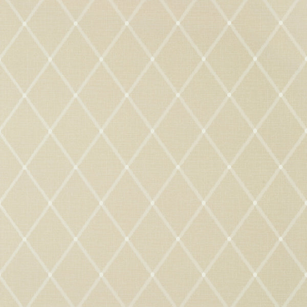 Pompton Trellis, Taupe Wallcoverings | Thibaut