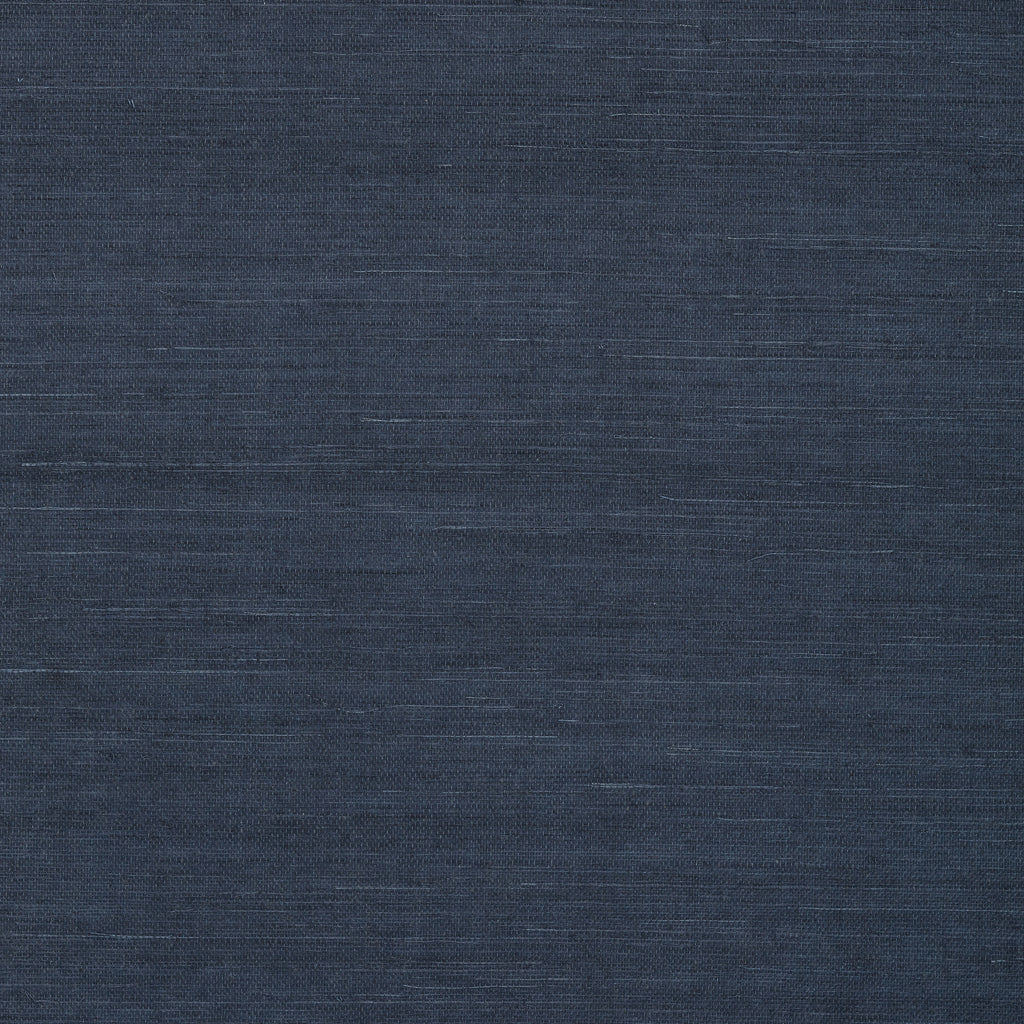 Shang Extra Fine Sisal Navy - Navy Wallcovering | Thibaut