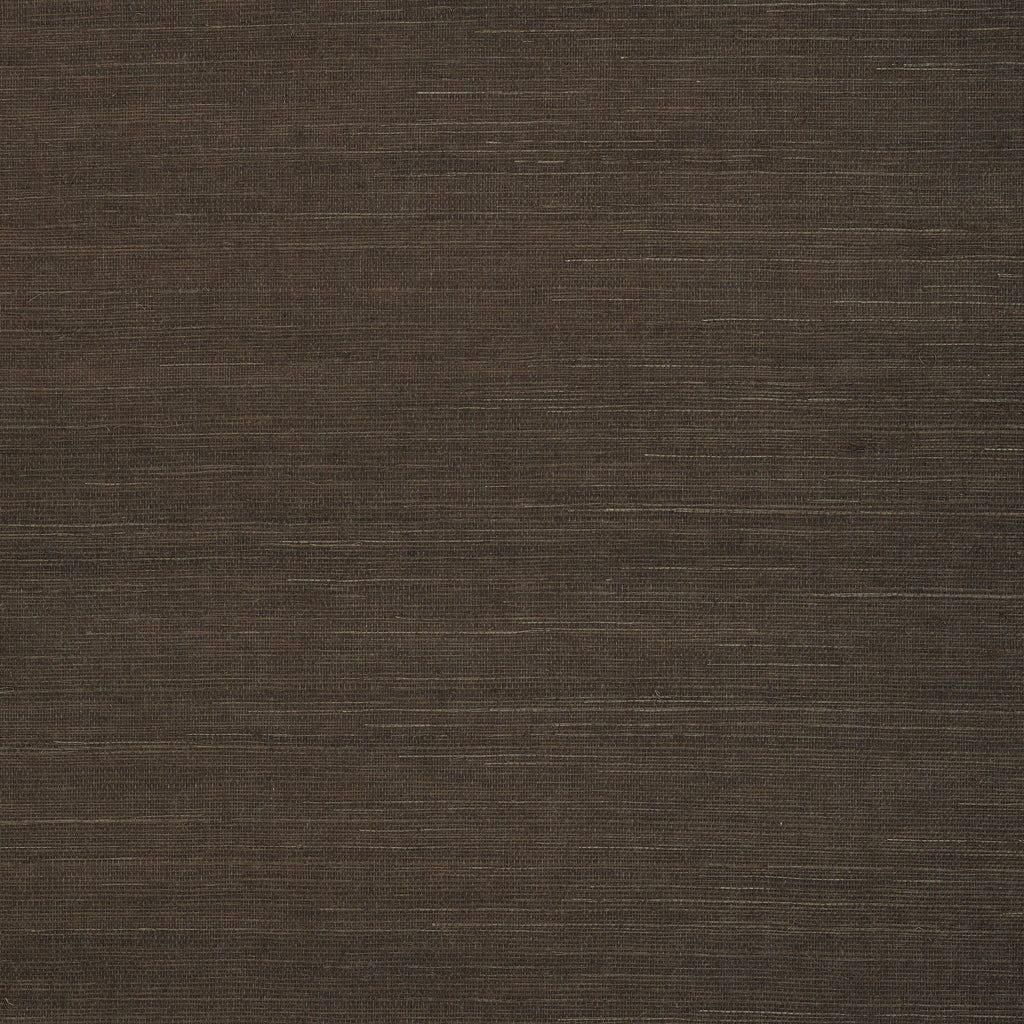Shang Extra Fine Sisal Black - Black Wallcovering | Thibaut