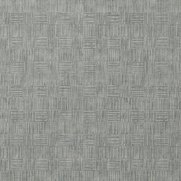 Tunica Basket, Slate Wallcoverings | Thibaut