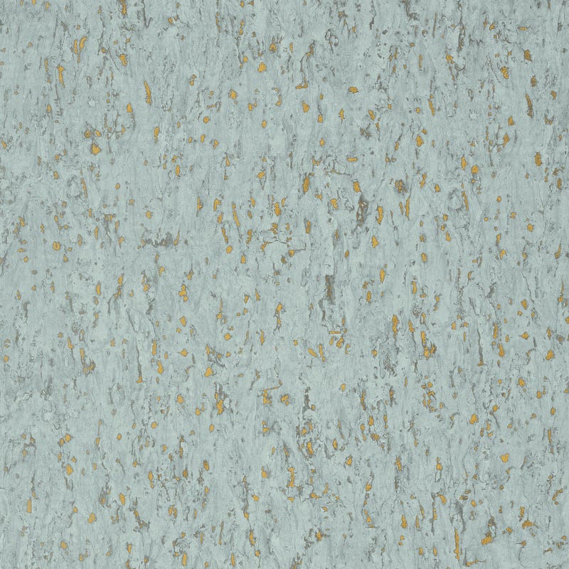 Montado Cork, Aqua on Metallic Gold
