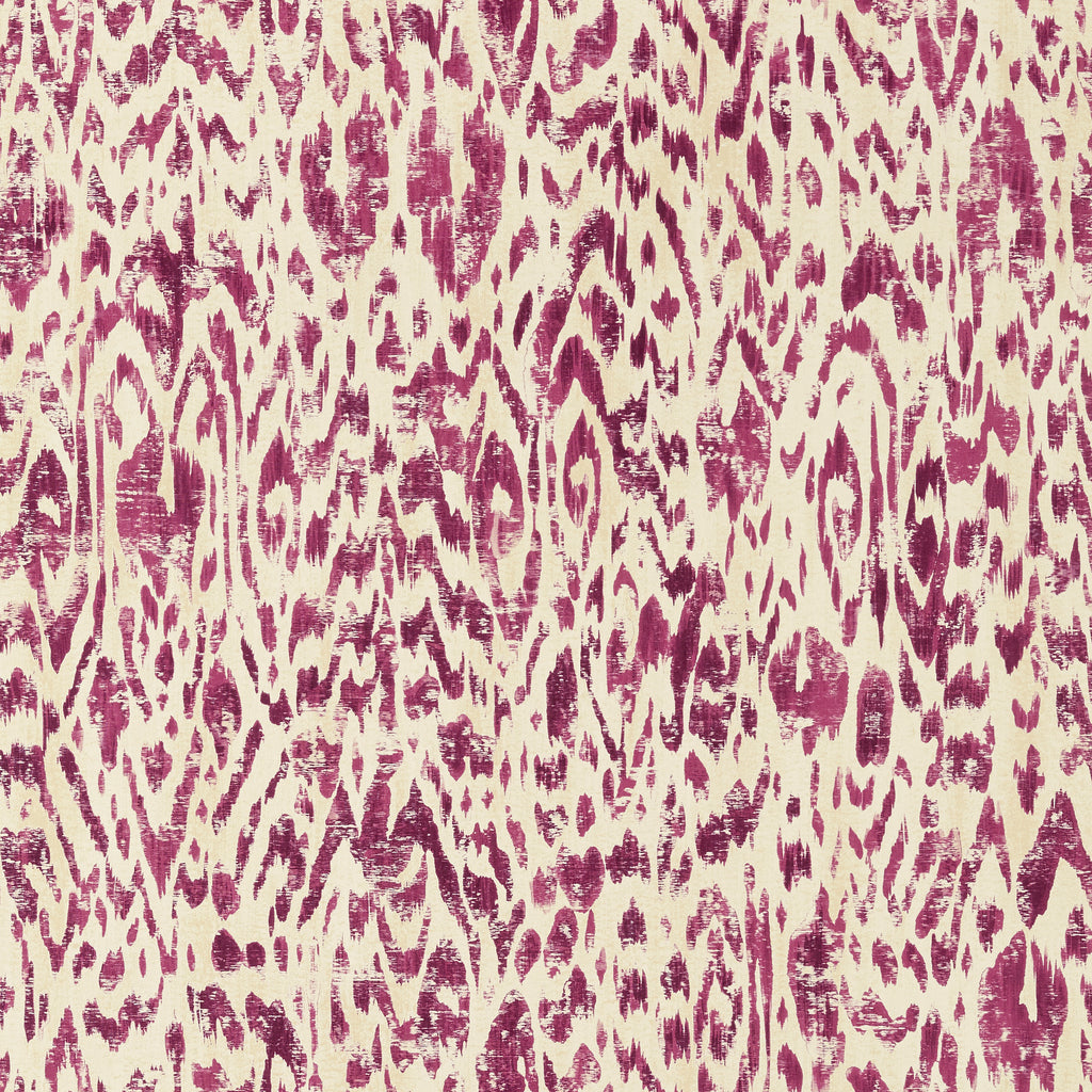 Carlotta Eggplant - Eggplant Wallcovering | Thibaut