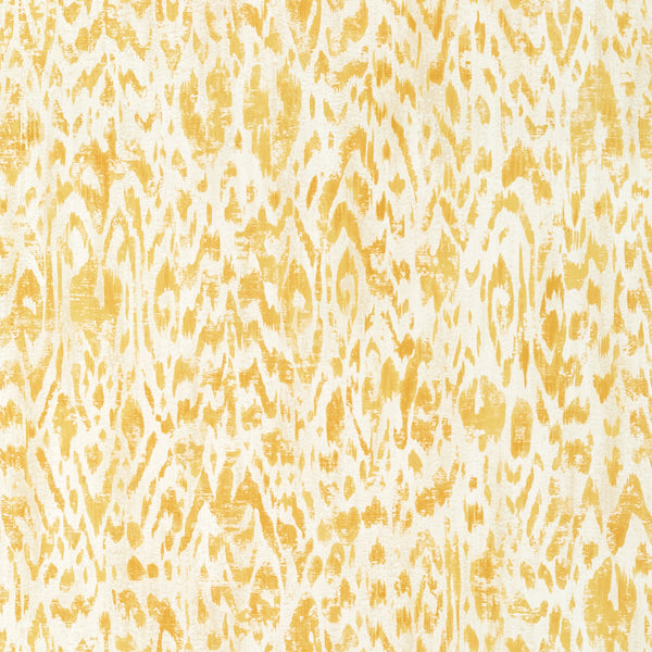 Carlotta Yellow - Yellow Wallcovering | Thibaut