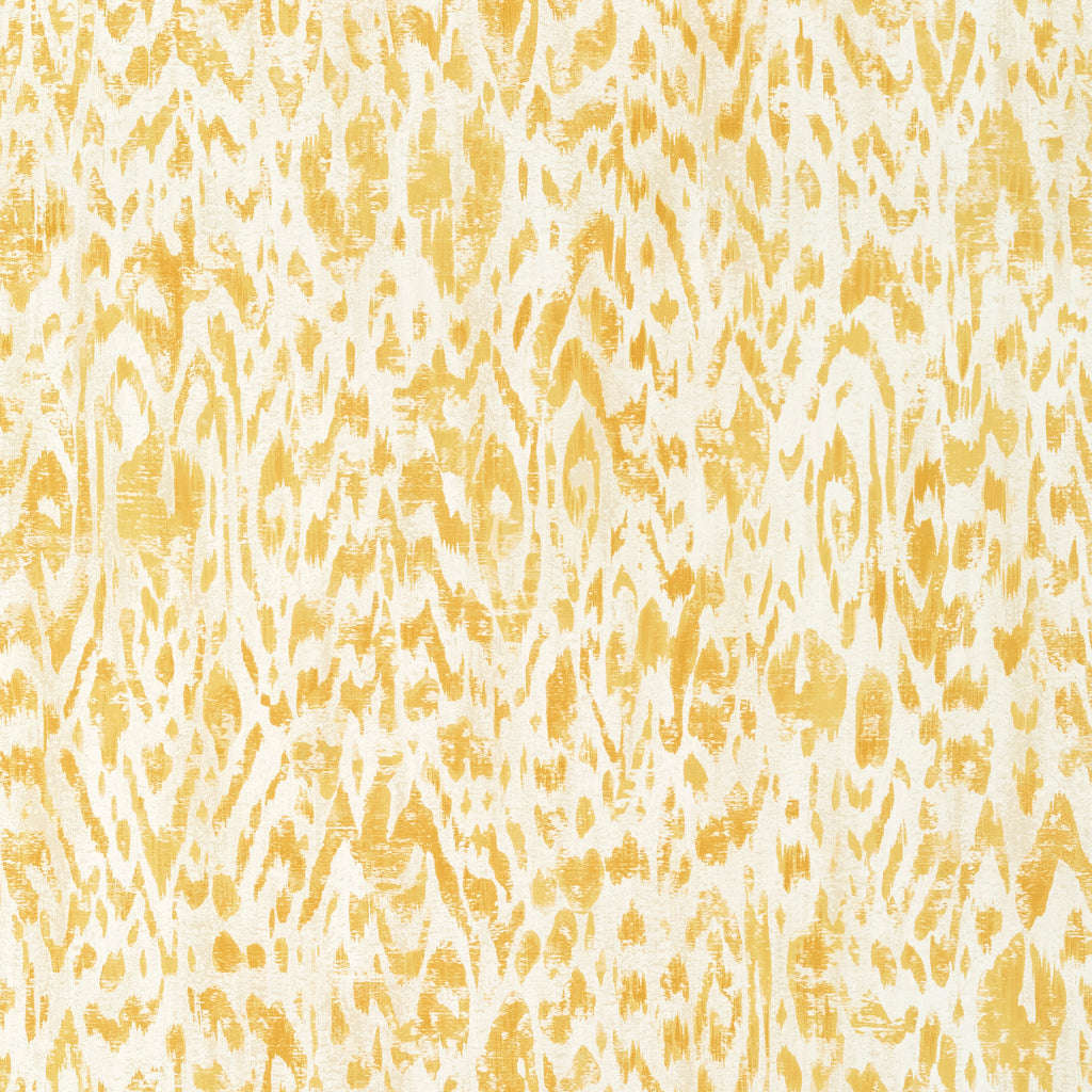 Carlotta Yellow - Yellow Wallcovering | Thibaut