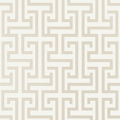 Ming Trail Beige - Beige Wallcovering | Thibaut