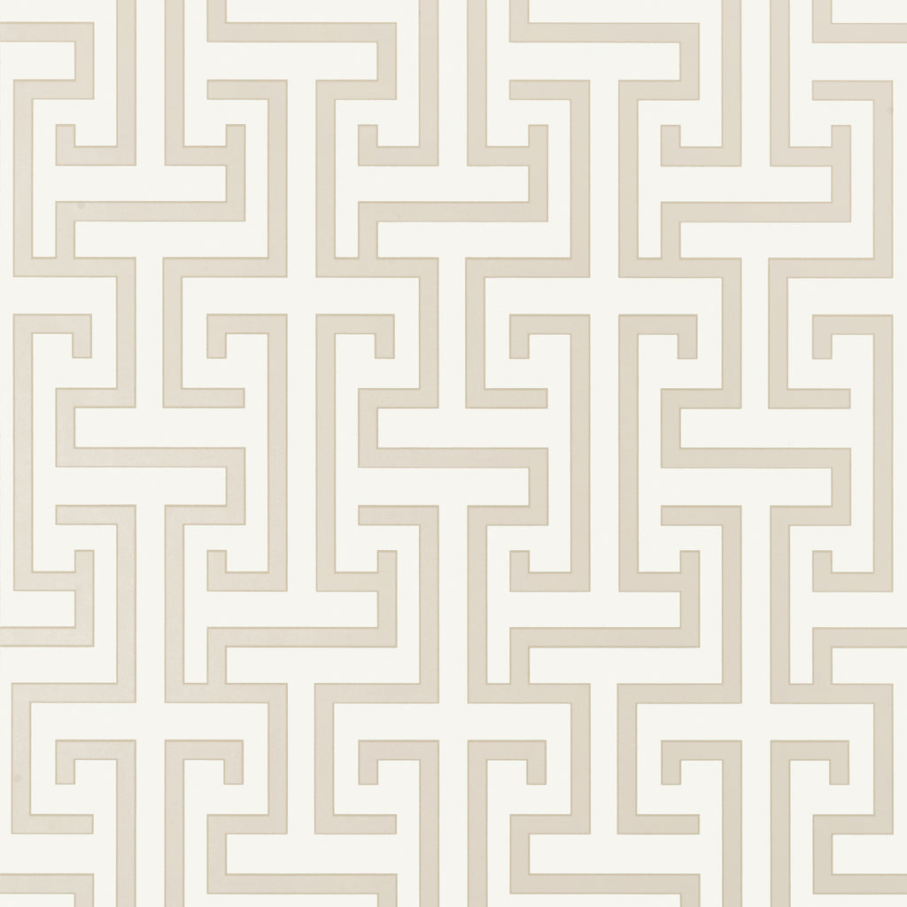 Ming Trail Beige - Beige Wallcovering | Thibaut