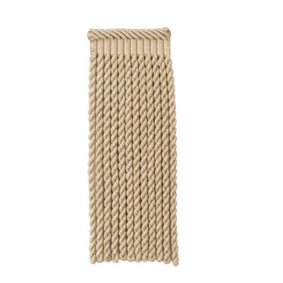 Samples and Purchasing available for Coeur Bullion-L - Hemp Beige By Brunschwig & Fils | Le Coeur Passementerie |  Trim Bullion at Designer Wallcoverings and Fabrics