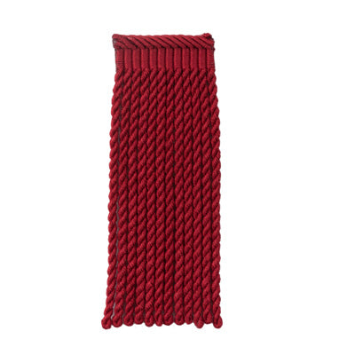 Samples and Purchasing available for Coeur Bullion-L - Ruby Burgundy/Red By Brunschwig & Fils | Le Coeur Passementerie |  Trim Bullion at Designer Wallcoverings and Fabrics