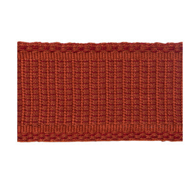 Coeur Band - Brick Burgundy/Red By Brunschwig & Fils | Le Coeur Passementerie |  Trim Braid / Tape
