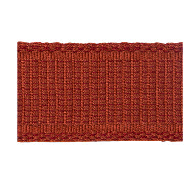 Samples and Purchasing available for Coeur Band - Brick Burgundy/Red By Brunschwig & Fils | Le Coeur Passementerie |  Trim Braid / Tape at Designer Wallcoverings and Fabrics