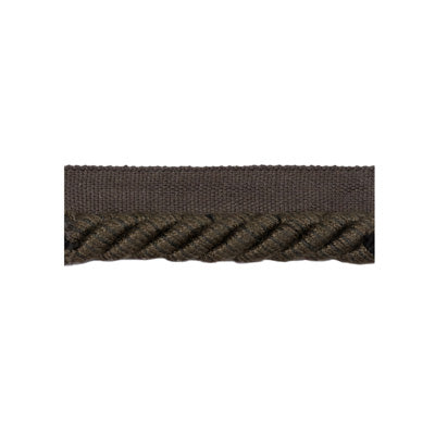 Samples and Purchasing available for Coeur Cable-L - Charcoal Grey By Brunschwig & Fils | Le Coeur Passementerie |  Trim Cord at Designer Wallcoverings and Fabrics