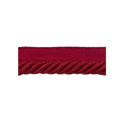 Samples and Purchasing available for Coeur Cable-L - Ruby Burgundy/Red By Brunschwig & Fils | Le Coeur Passementerie |  Trim Cord at Designer Wallcoverings and Fabrics