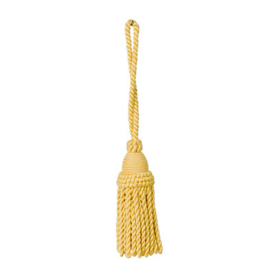 Samples and Purchasing available for Coeur Tassel - Daffodil Yellow By Brunschwig & Fils | Le Coeur Passementerie |  Trim Tassel / Tieback at Designer Wallcoverings and Fabrics