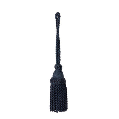 Samples and Purchasing available for Coeur Tassel - Marine Blue By Brunschwig & Fils | Le Coeur Passementerie |  Trim Tassel / Tieback at Designer Wallcoverings and Fabrics