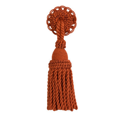 Samples and Purchasing available for Coeur Tassel-Ro - Rust Burgundy/Red By Brunschwig & Fils | Le Coeur Passementerie |  Trim Tassel / Tieback at Designer Wallcoverings and Fabrics