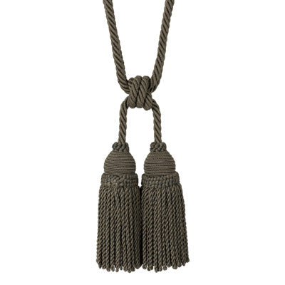 Samples and Purchasing available for Coeur Tieback-D - Charcoal Grey By Brunschwig & Fils | Le Coeur Passementerie |  Trim Tassel / Tieback at Designer Wallcoverings and Fabrics