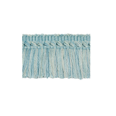Samples and Purchasing available for Coeur Brush - Aqua Light Blue By Brunschwig & Fils | Le Coeur Passementerie |  Trim Fringe at Designer Wallcoverings and Fabrics