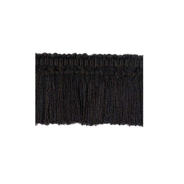 Coeur Brush - Black Black By Brunschwig & Fils | Le Coeur Passementerie |  Trim Fringe