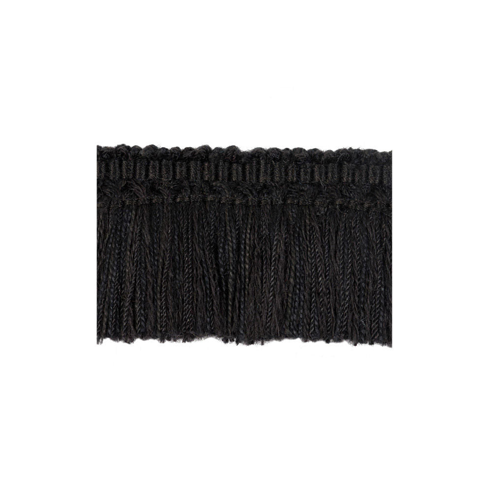 Coeur Brush - Black Black By Brunschwig & Fils | Le Coeur Passementerie |  Trim Fringe