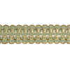 Samples and Purchasing available for Soie Galon - Willow Light Blue By Brunschwig & Fils | La Soie Passementerie |  Trim Braid / Tape at Designer Wallcoverings and Fabrics
