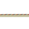 Samples and Purchasing available for Soie Cord Petite - Blue Multi Pink By Brunschwig & Fils | La Soie Passementerie |  Trim Cord at Designer Wallcoverings and Fabrics