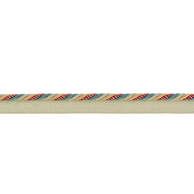 Samples and Purchasing available for Soie Cord Petite - Blue Multi Pink By Brunschwig & Fils | La Soie Passementerie |  Trim Cord at Designer Wallcoverings and Fabrics
