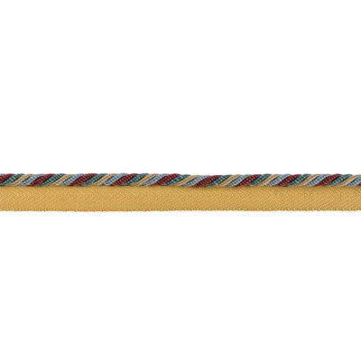 Samples and Purchasing available for Soie Cord Petite - Classique Blue By Brunschwig & Fils | La Soie Passementerie |  Trim Cord at Designer Wallcoverings and Fabrics