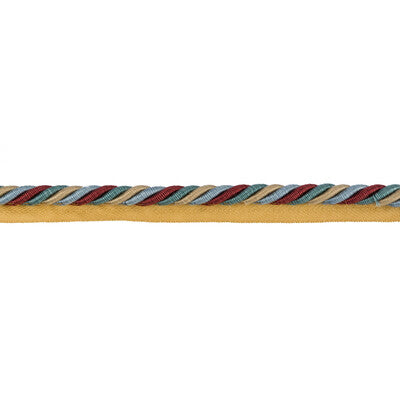 Samples and Purchasing available for Soie Cord - Classique Blue By Brunschwig & Fils | La Soie Passementerie |  Trim Cord at Designer Wallcoverings and Fabrics