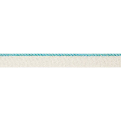 Samples and Purchasing available for Acklins Cord - Aqua Turquoise By Brunschwig & Fils | En Vacances |  Trim Indoor / Outdoor at Designer Wallcoverings and Fabrics