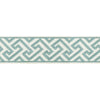 Samples and Purchasing available for Sanchi Tape - Aqua Turquoise By Brunschwig & Fils | Treillis Passementerie |  Trim Braid / Tape at Designer Wallcoverings and Fabrics