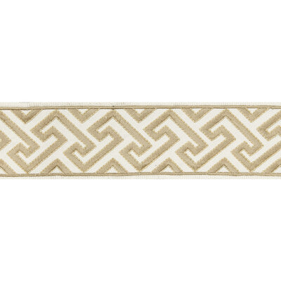 Samples and Purchasing available for Sanchi Tape - Beige Beige By Brunschwig & Fils | Treillis Passementerie |  Trim Braid / Tape at Designer Wallcoverings and Fabrics