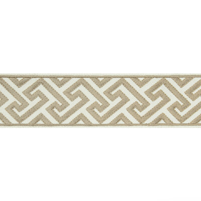 Samples and Purchasing available for Sanchi Tape - Wheat Beige By Brunschwig & Fils | Treillis Passementerie |  Trim Braid / Tape at Designer Wallcoverings and Fabrics