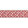Samples and Purchasing available for Sanchi Tape - Red Red By Brunschwig & Fils | Treillis Passementerie |  Trim Braid / Tape at Designer Wallcoverings and Fabrics