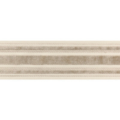 Canton Tape - Pebble Ivory By Brunschwig & Fils | Treillis Passementerie |  Trim Braid / Tape