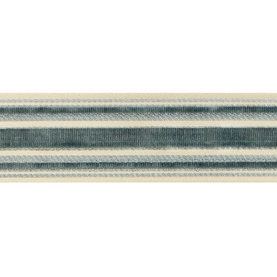 Canton Tape - Teal Teal By Brunschwig & Fils | Treillis Passementerie |  Trim Braid / Tape