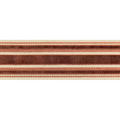 Samples and Purchasing available for Canton Tape - Spice Pink By Brunschwig & Fils | Treillis Passementerie |  Trim Braid / Tape at Designer Wallcoverings and Fabrics