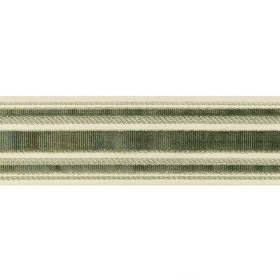 Samples and Purchasing available for Canton Tape - Moss Green By Brunschwig & Fils | Treillis Passementerie |  Trim Braid / Tape at Designer Wallcoverings and Fabrics