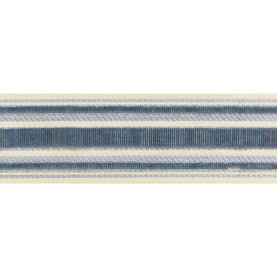 Samples and Purchasing available for Canton Tape - Blue Blue By Brunschwig & Fils | Treillis Passementerie |  Trim Braid / Tape at Designer Wallcoverings and Fabrics