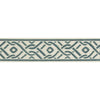 Samples and Purchasing available for Pailou Tape - Teal Teal By Brunschwig & Fils | Treillis Passementerie |  Trim Braid / Tape at Designer Wallcoverings and Fabrics