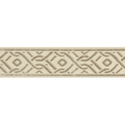 Samples and Purchasing available for Pailou Tape - Beige Beige By Brunschwig & Fils | Treillis Passementerie |  Trim Braid / Tape at Designer Wallcoverings and Fabrics