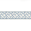 Samples and Purchasing available for Torana Tape - French Blue Light Blue By Brunschwig & Fils | Treillis Passementerie |  Trim Braid / Tape at Designer Wallcoverings and Fabrics