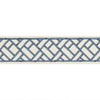 Samples and Purchasing available for Torana Tape - Blue Blue By Brunschwig & Fils | Treillis Passementerie |  Trim Braid / Tape at Designer Wallcoverings and Fabrics
