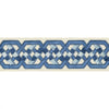 Samples and Purchasing available for Loriyan Tape - Delft Blue By Brunschwig & Fils | Treillis Passementerie |  Trim Braid / Tape at Designer Wallcoverings and Fabrics