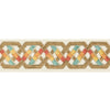 Samples and Purchasing available for Loriyan Tape - Jewel Multi By Brunschwig & Fils | Treillis Passementerie |  Trim Braid / Tape at Designer Wallcoverings and Fabrics