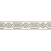 Samples and Purchasing available for Ganden Tape - Grey Grey By Brunschwig & Fils | Treillis Passementerie |  Trim Braid / Tape at Designer Wallcoverings and Fabrics