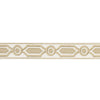 Samples and Purchasing available for Ganden Tape - Beige Beige By Brunschwig & Fils | Treillis Passementerie |  Trim Braid / Tape at Designer Wallcoverings and Fabrics