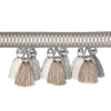 Samples and Purchasing available for Andre Tassel Fringe - Grey Grey By Brunschwig & Fils | Passementerie Volume I |  Trim Tassel Fringe at Designer Wallcoverings and Fabrics