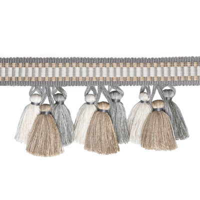 Samples and Purchasing available for Andre Tassel Fringe - Grey Grey By Brunschwig & Fils | Passementerie Volume I |  Trim Tassel Fringe at Designer Wallcoverings and Fabrics