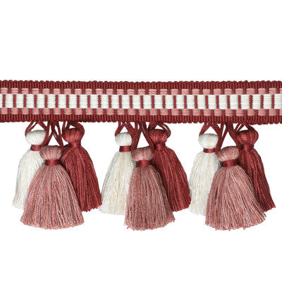 Samples and Purchasing available for Andre Tassel Fringe - Red Red By Brunschwig & Fils | Passementerie Volume I |  Trim Tassel Fringe at Designer Wallcoverings and Fabrics